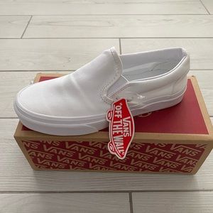 Brand new white vans :)